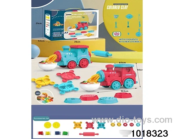 Color clay set in color box