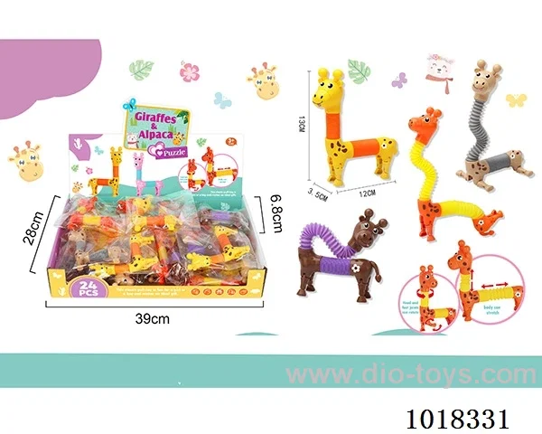 Decompression toy 4color mixed loading in display