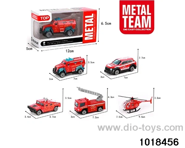 Sliding alloy car in window box