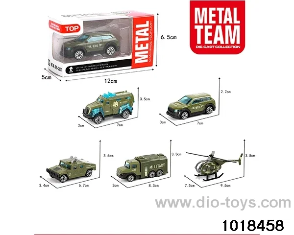 Sliding alloy car in window box