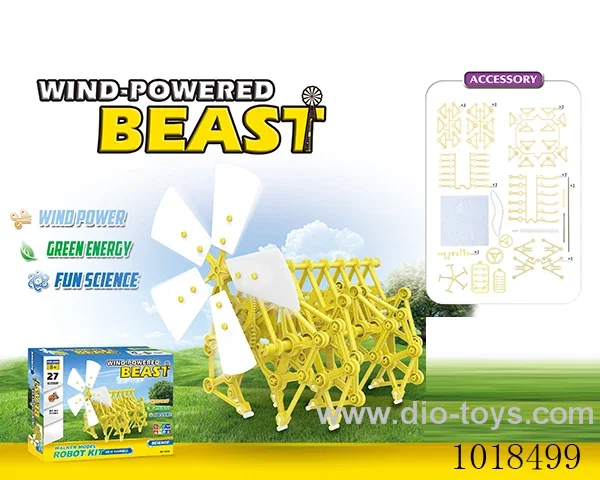 Wind energy mechanical beast in color box