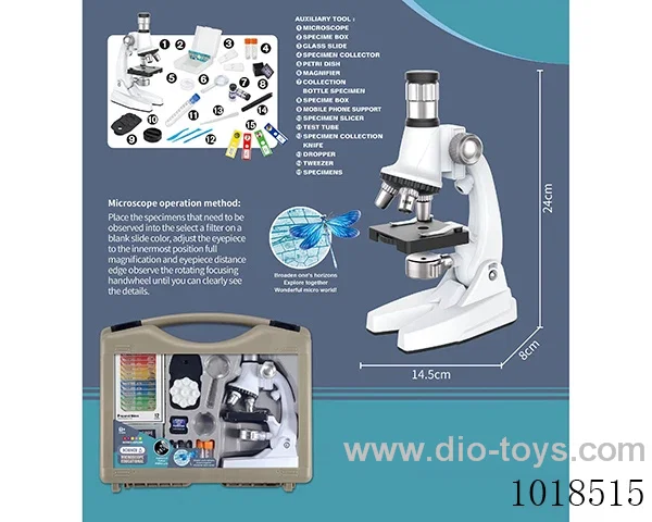 microscope in hand box