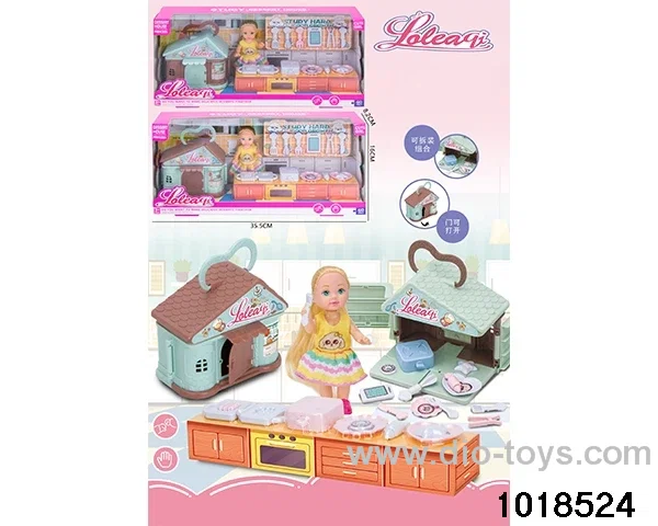4.5 inch doll in display box