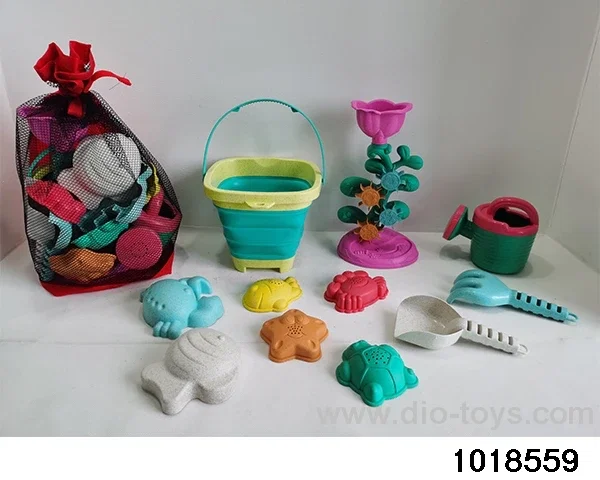 11pcs Beach Toys in Net bag