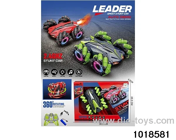 1:18 10ch 2.4G RC car (include eletricity) in window box