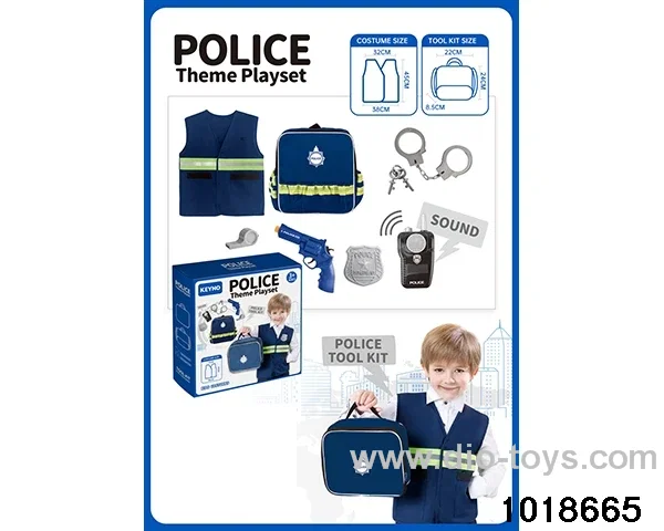 Police Suit in color box