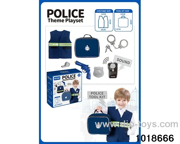 Police Suit in color box