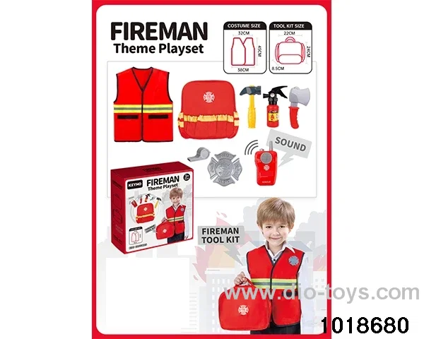 Firefighting sets in color box