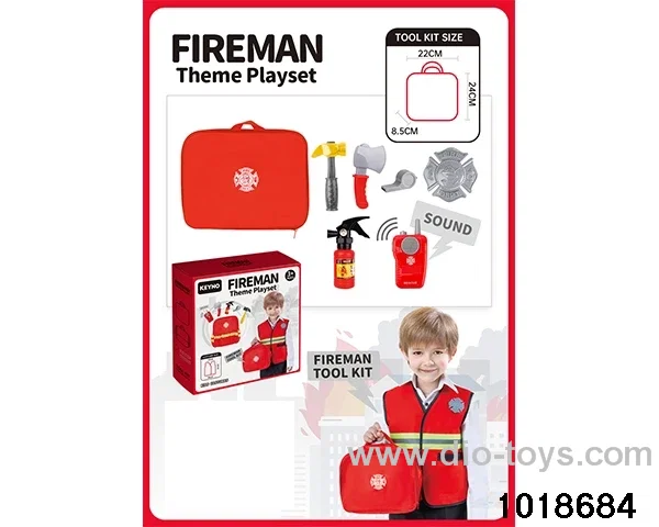 Firefighting sets in color box
