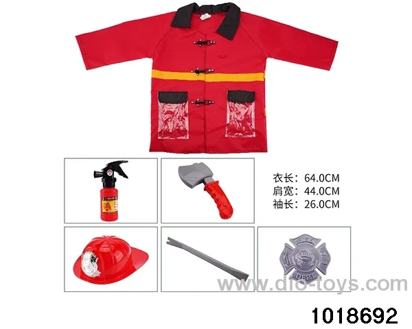 Firefighting sets in PP bag with header