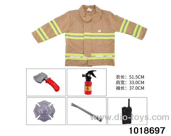 Firefighting sets in PP bag with header