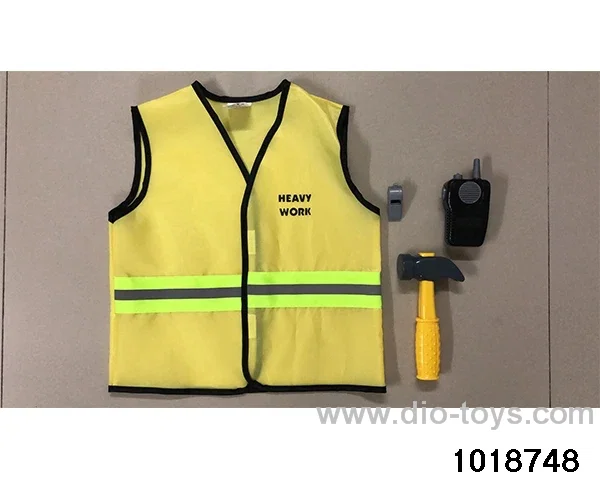 Engineering set with walkie talkie in PP bag with header