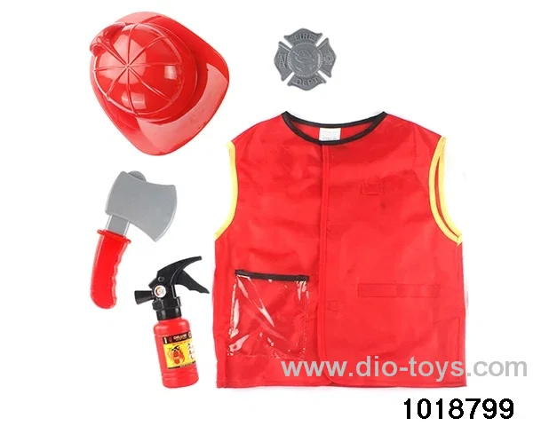 Fire protection suit in PP bag with header