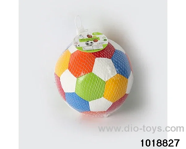 5-inch PU colored ball in Net bag