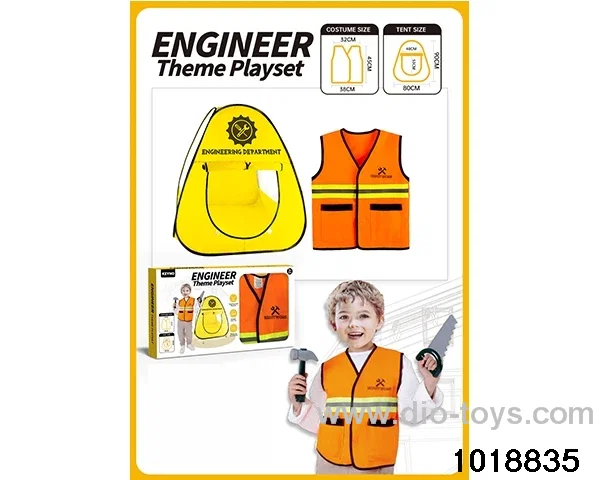 Engineering Tent Set in window box