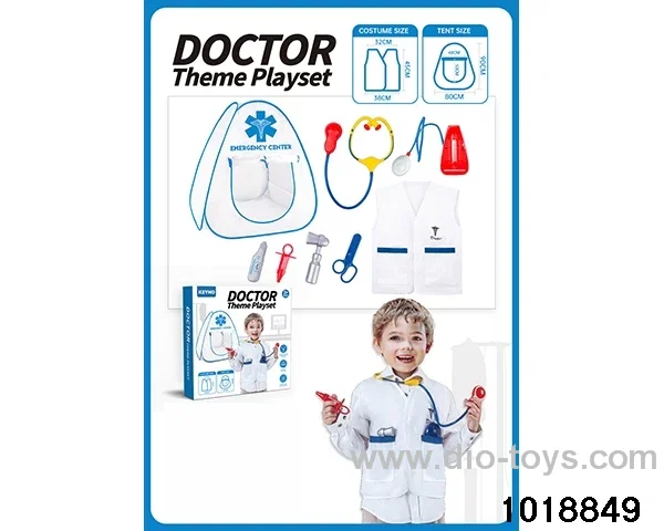 Hospital tent set in color box