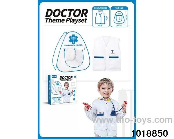 Hospital tent set in color box
