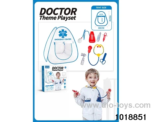 Hospital tent set in color box