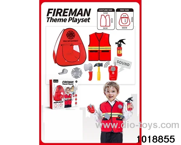 Fire tent set in color box