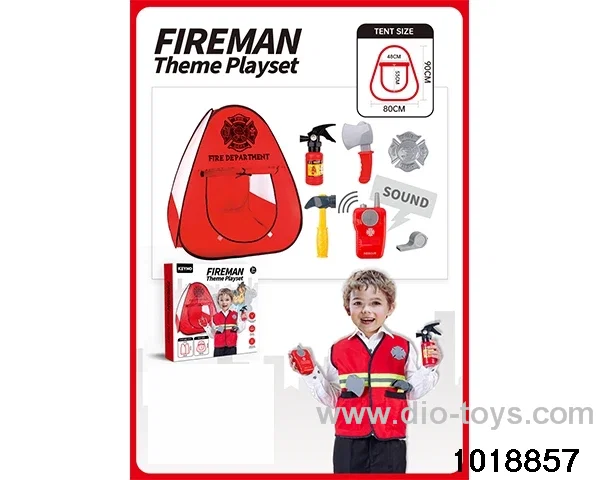 Fire tent set in color box