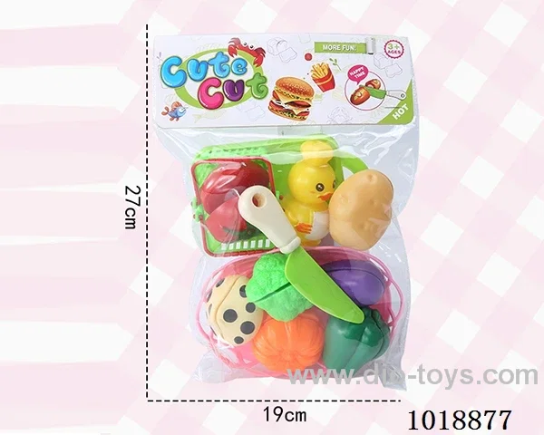 sliceable toy  in PP bag with header