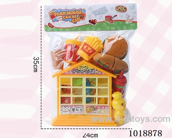 Play house toys  in PP bag with header