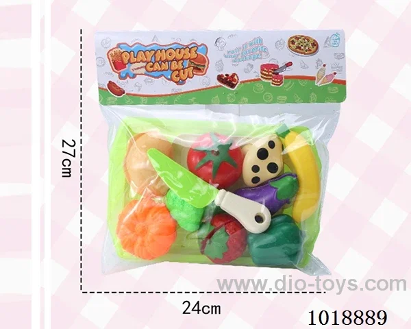sliceable toy  in PP bag with header