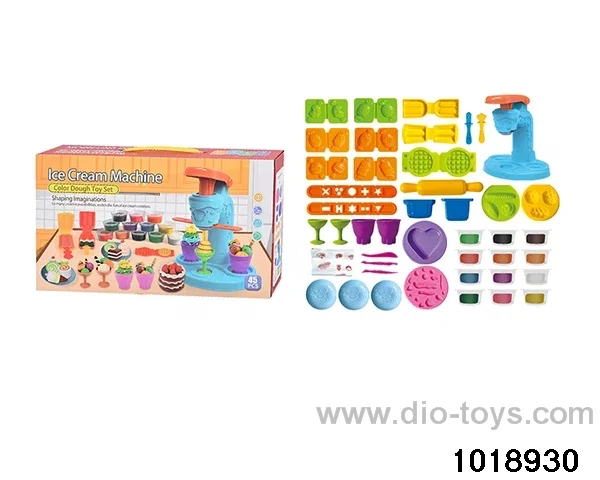 45pcs Color clay set in color box