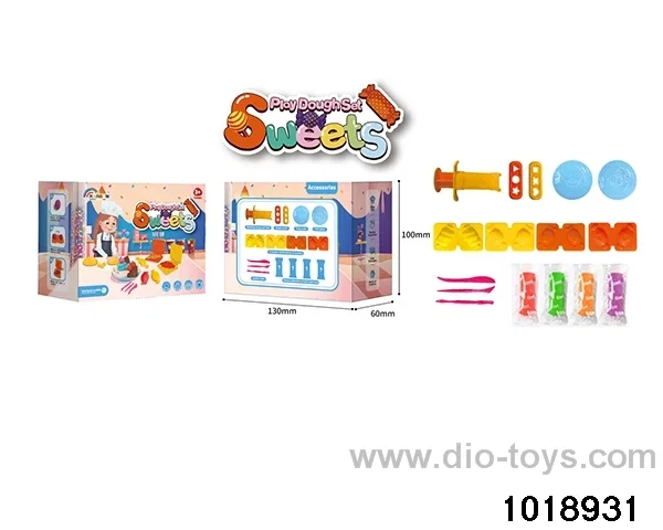 Color clay set in color box