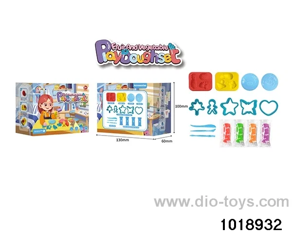 Color clay set in color box