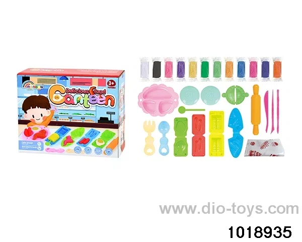 Color clay set in color box