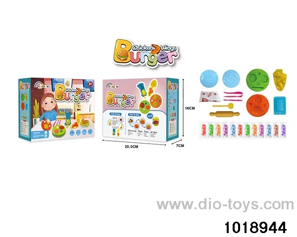 Color clay set in color box