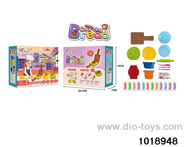 Color clay set in color box