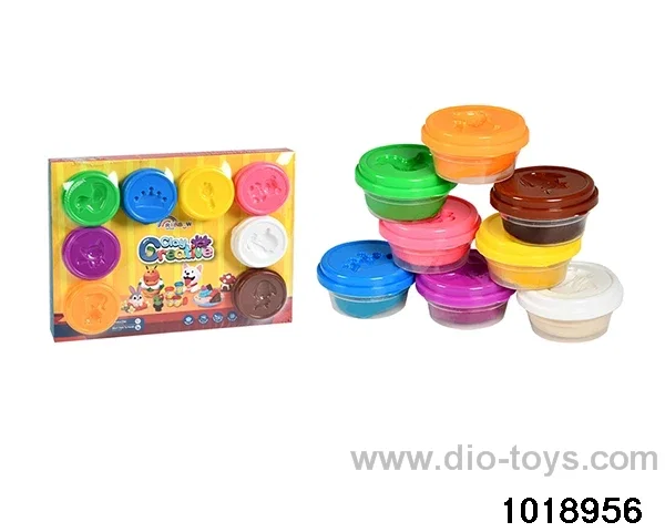 Color clay set in color box