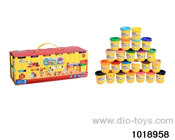 Color clay set in color box