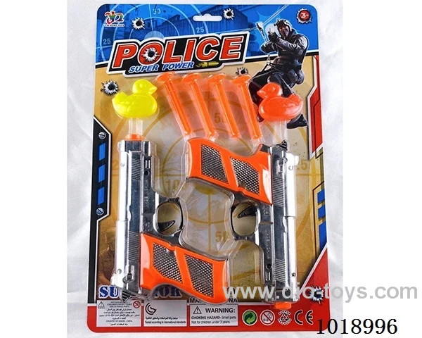 police gun set in blister card