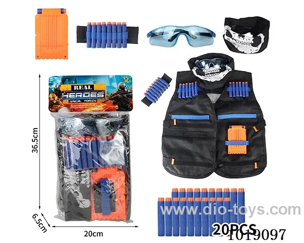 7pcs police set in pp bag with header