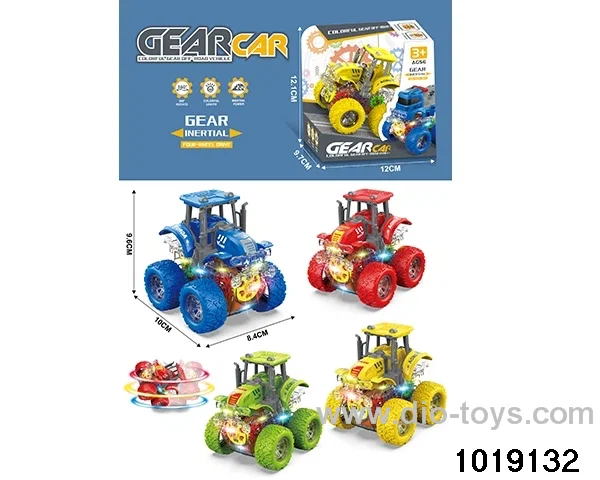 Inertia car in display box