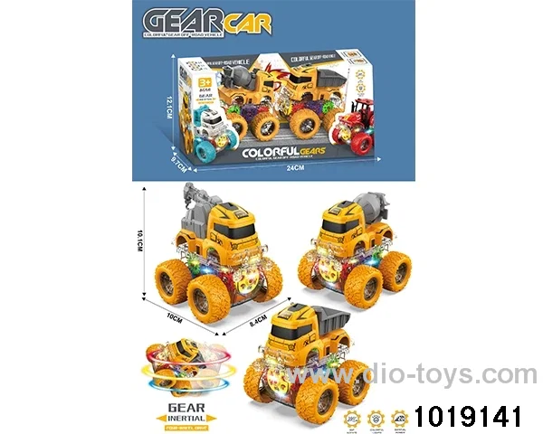 Inertia car in display box