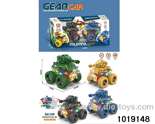 Inertia car in display box