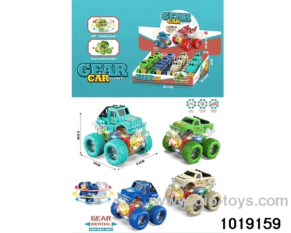 Inertia car in display box 12PCS included battery