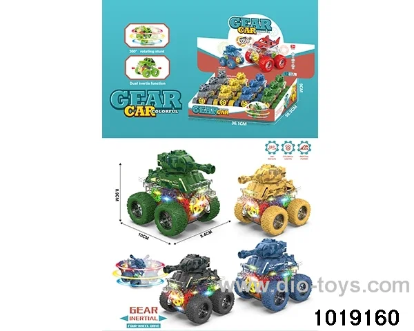 Inertia car in display box