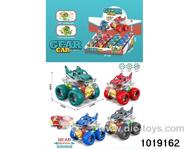 Inertia car in display box
