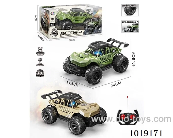 1:16  5ch water bomb RC car with light not include 2color miXed loading in window box