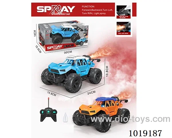 1:16  5ch water bomb RC car with light 2color mixed loading not include in window box