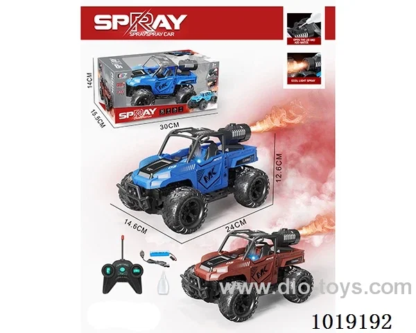 1:16  5ch water bomb RC car with light 2color mixed loading include battery  in window box