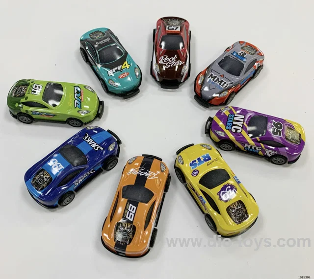 pull back car 8sets mixed loading