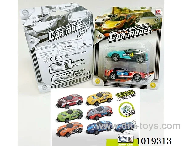 2pcs pull back car 8sets mixed loading in Blister card