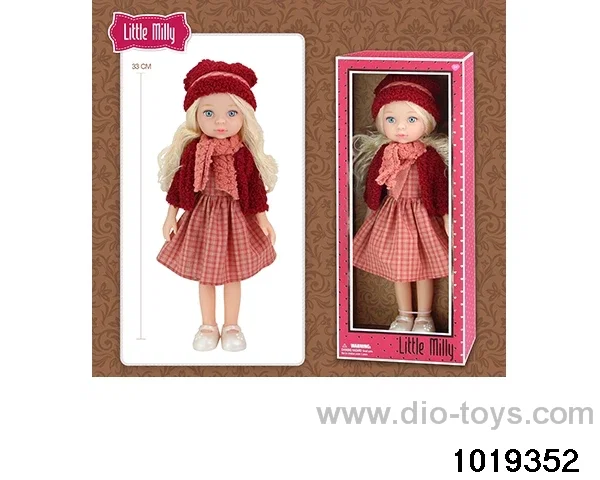 14 inch doll in window box