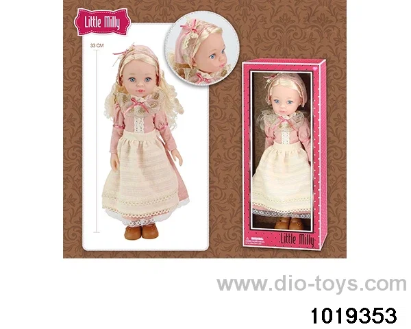 14 inch doll in window box
